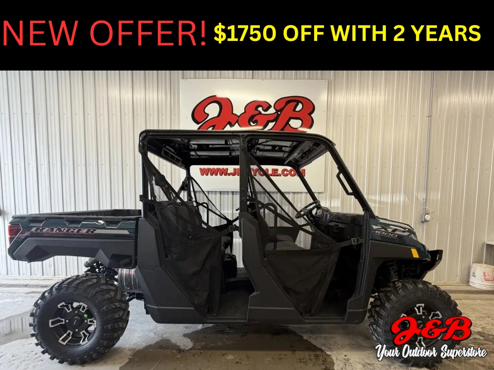 2026 Polaris Ranger Crew Xp Premium Blue alt