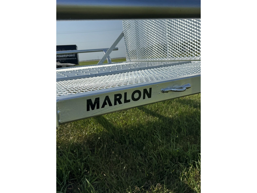 2026 Marlon Rat-04 Trailer 6'6" X 14' Single Axle 2076lbs alt