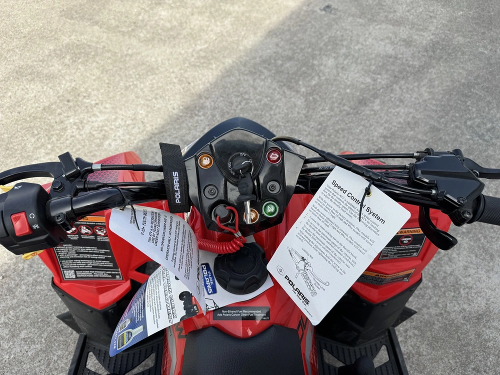 2026 Polaris Outlaw 110 Indy Red alt