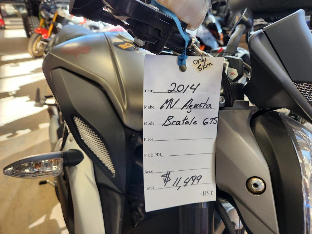 2014 Mv Agusta Brutale 675 With Eas alt