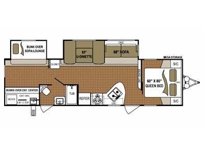 2013 Keystone Rv Aspen Trail 3010 Bhds alt