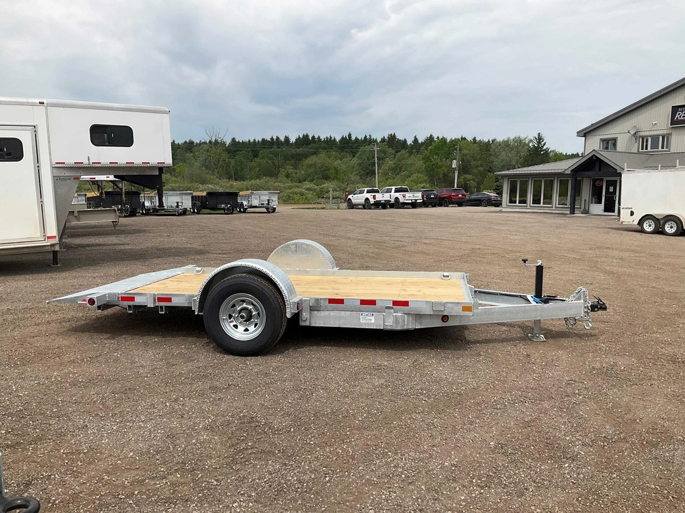 2027 Canada Trailers 6x14 Manual Galvanized Tilt Trailer alt
