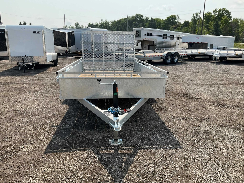2027 Canada Trailers 6x12 Galvanized Hd Utility Trailer alt