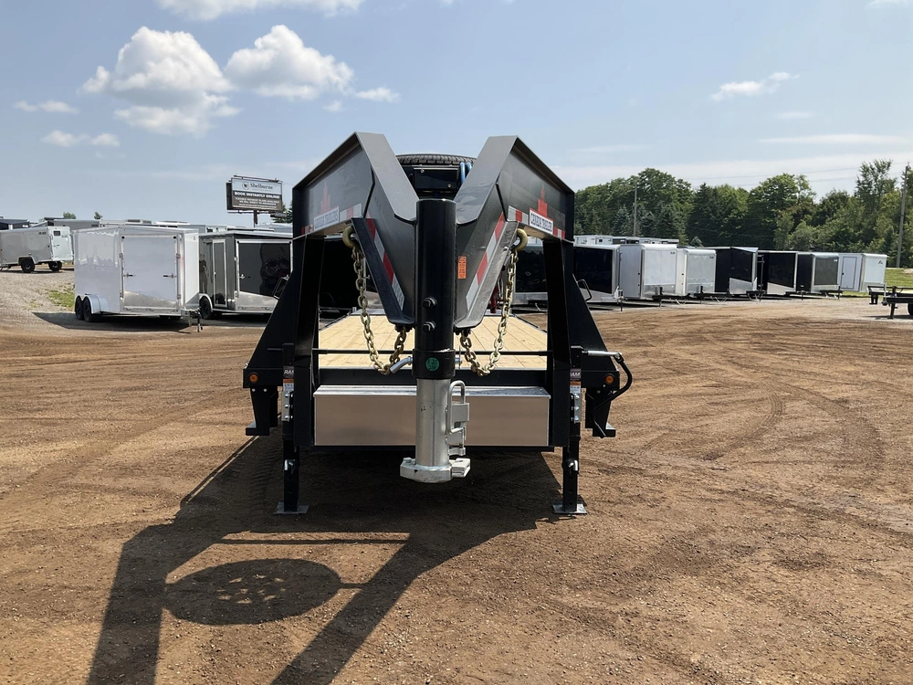 2027 Car Mate Trailers 8.5x25 10.5 Ton Gooseneck Equipment Trailer alt