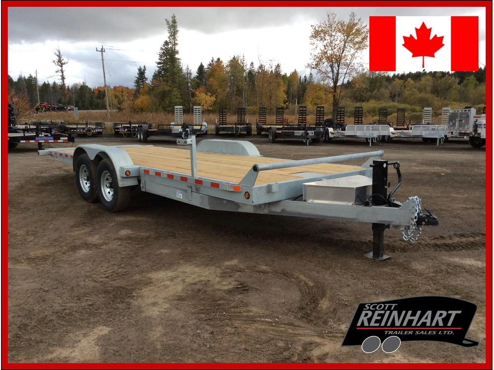 2027 Canada Trailers 80x20 7 Ton Galvanized Hydraulic Tilt Trailer alt