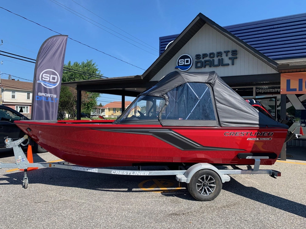 2027 Crestliner 1750 Hawk Wt Jumpseat 115 Pro Xs4 alt