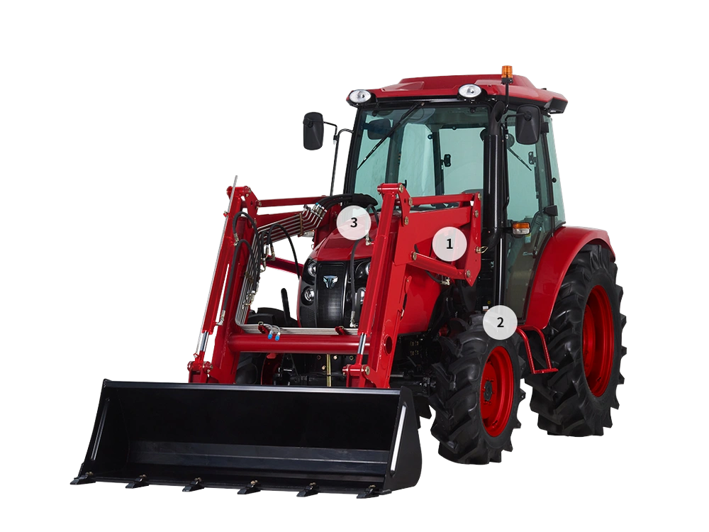 2026 Tym T654 Mechanical Cab alt
