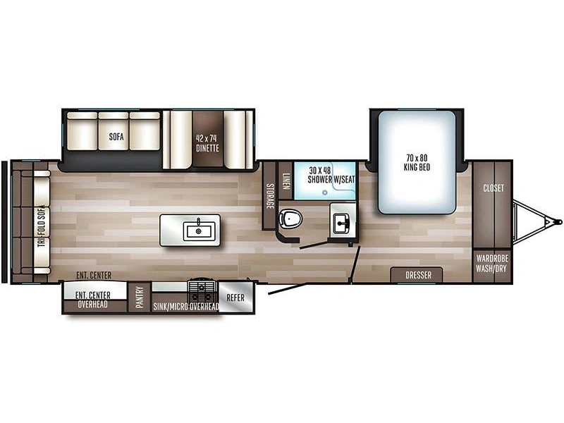 2019 Forest River Palomino Solaire 316 Rlts alt