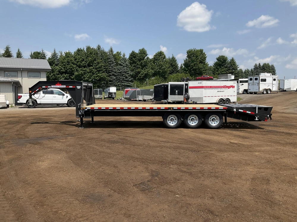 2027 Car Mate Trailers 8.5x25 10.5 Ton Gooseneck Equipment Trailer alt