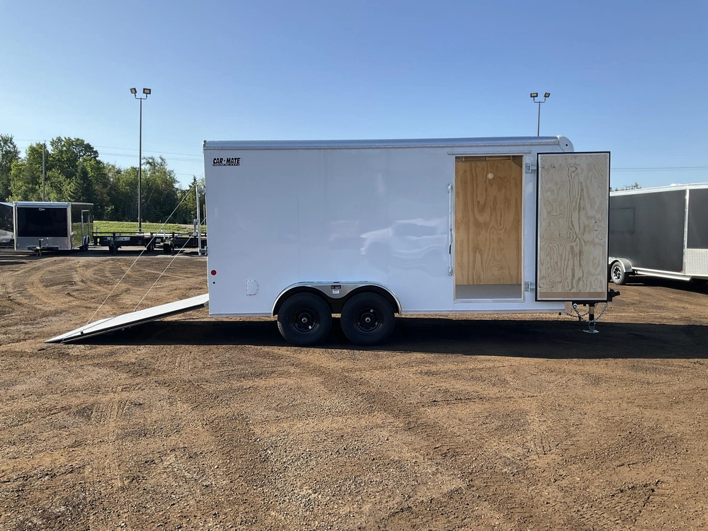 2027 Car Mate Trailers 7x16 Hd Custom Cargo Trailer alt