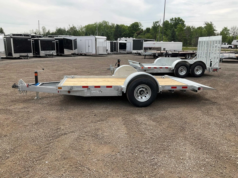 2027 Canada Trailers 6x14 Manual Galvanized Tilt Trailer alt