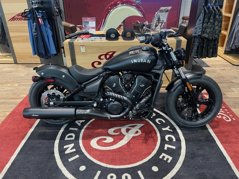 2026 Indian Motorcycle Scout Sixty Bobber Lt - Black Smoke alt