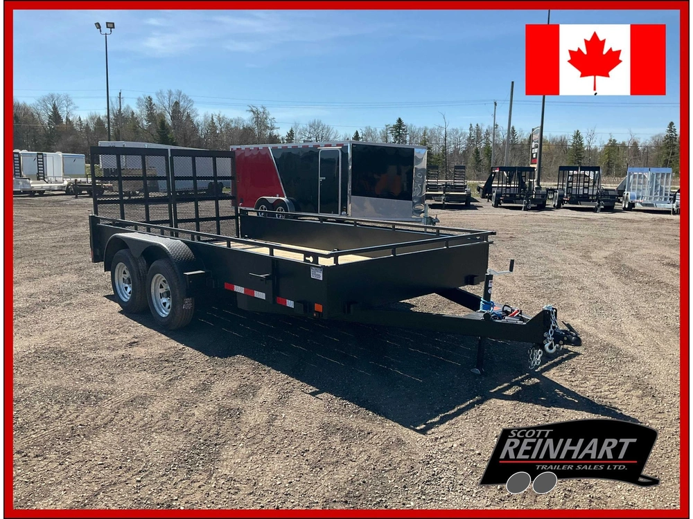 2027 Canada Trailers 82x14 3.5 Ton Landscape Trailer alt