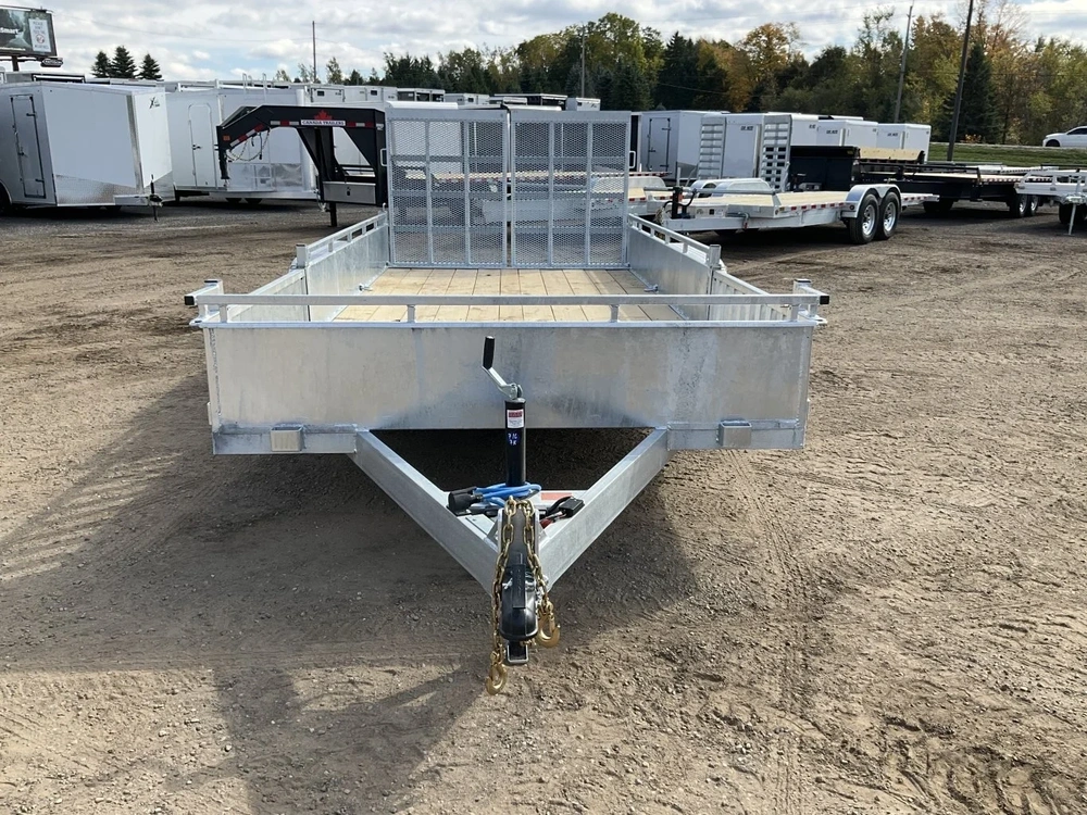 2027 Canada Trailers 82x16 3.5 Ton Galvanized Landscape Trailer alt
