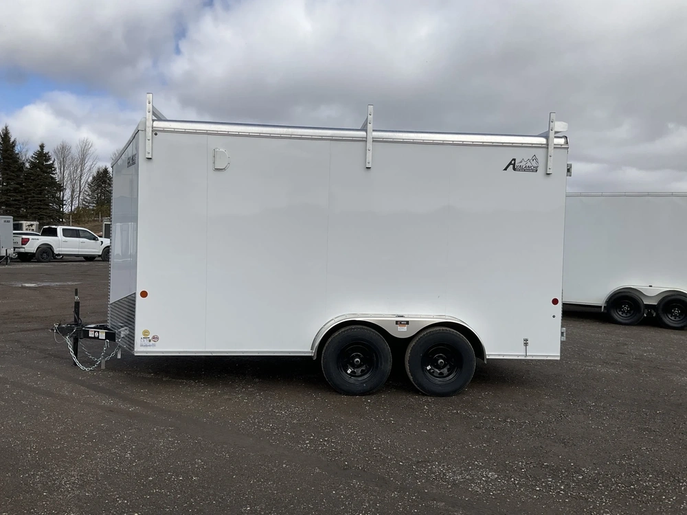 2027 Car Mate Trailers 7x14 Plus V-nose Avalanche Hd Cargo Trailer alt