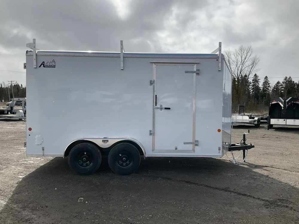 2027 Car Mate Trailers 7x14 Plus V-nose Avalanche Hd Cargo Trailer alt