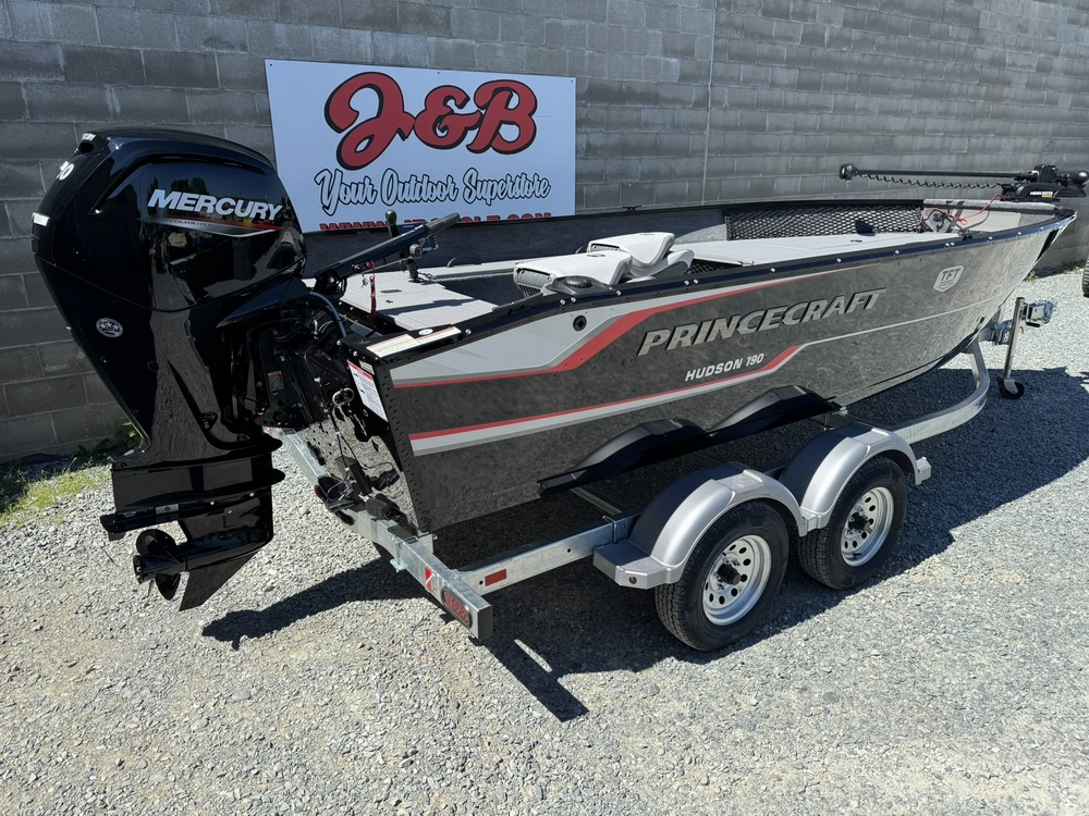 2026 Princecraft Hudson 190 Bt Black 90exlhpt alt