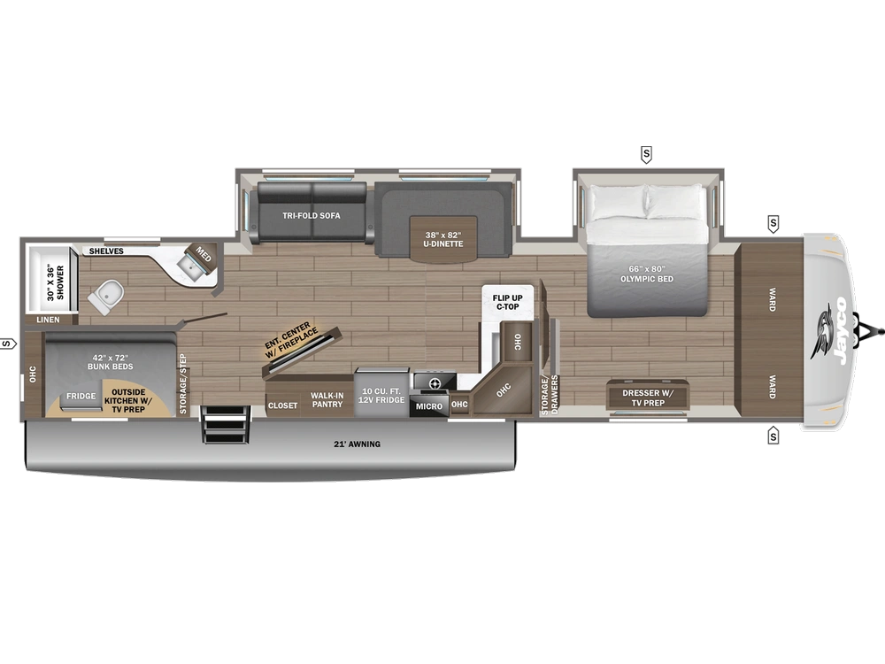 Jayco Eagle (tt) 270ddbr 2027 alt