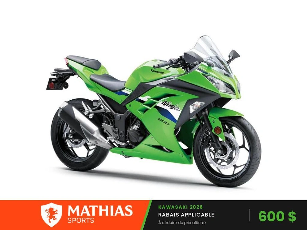 2026 Kawasaki Ninja 300 Abs alt