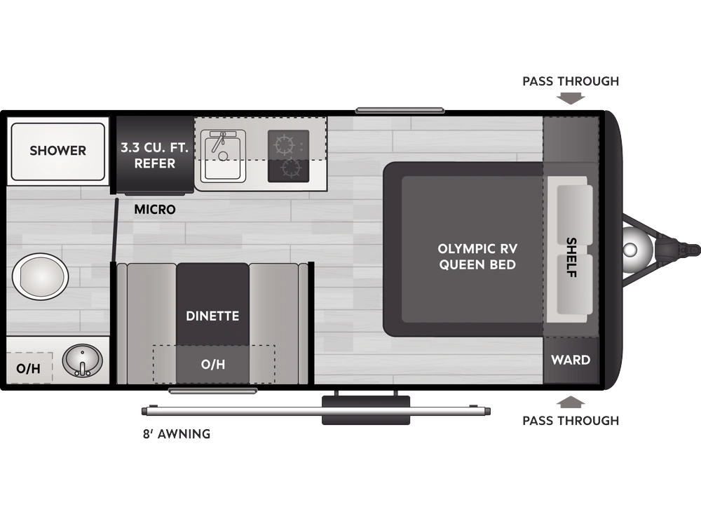 2026 Keystone Rv Hideout Mini 166rb alt