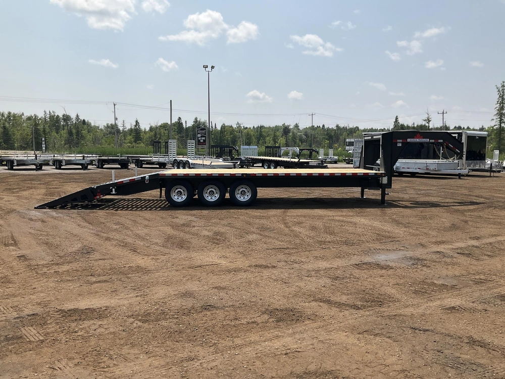 2027 Car Mate Trailers 8.5x25 10.5 Ton Gooseneck Equipment Trailer alt
