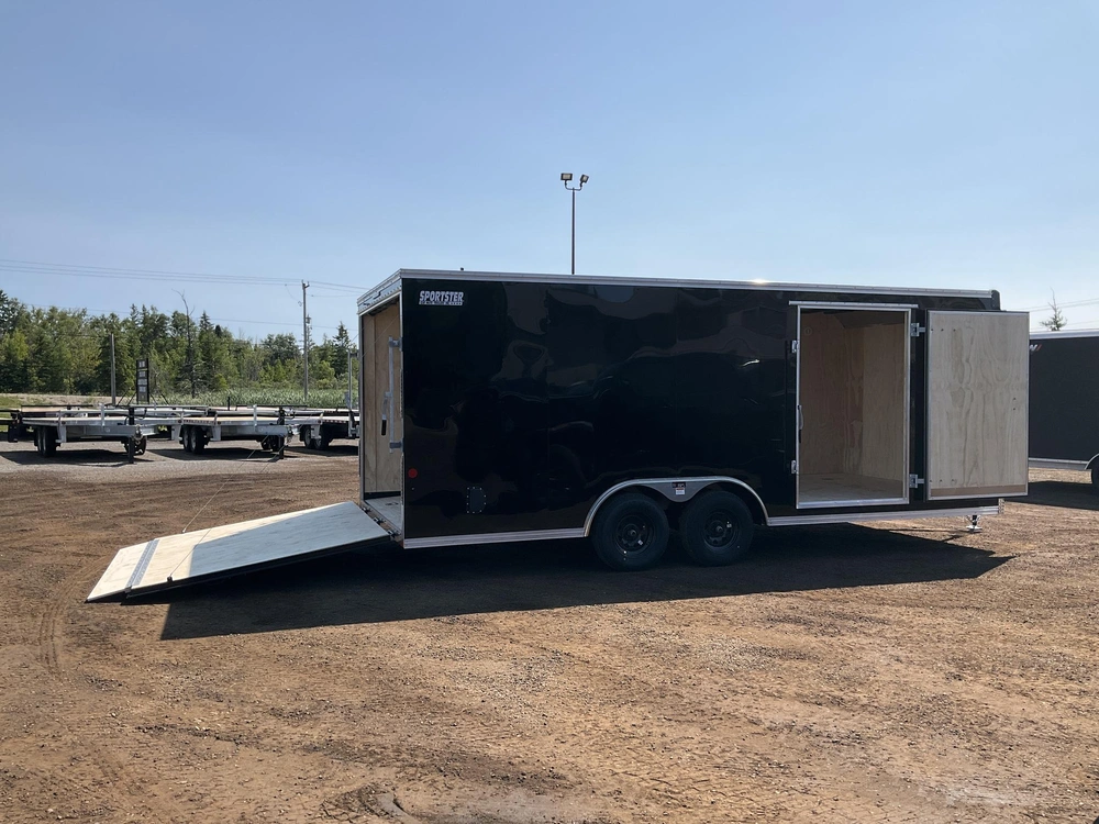 2026 Car Mate Trailers 8.5x20 Sportster Enclosed Car Trailer alt