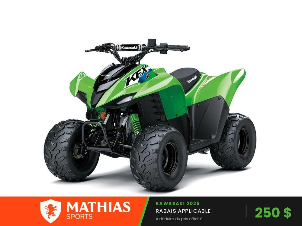 2026 Kawasaki Kfx50 alt