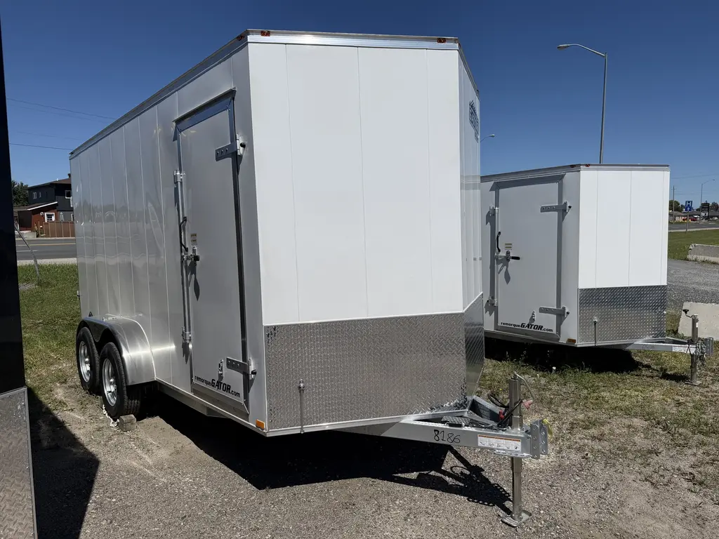 Gator ELITE ENCLOSED TRAILER,7X14,V-NOSE,REAR RAMP  2026