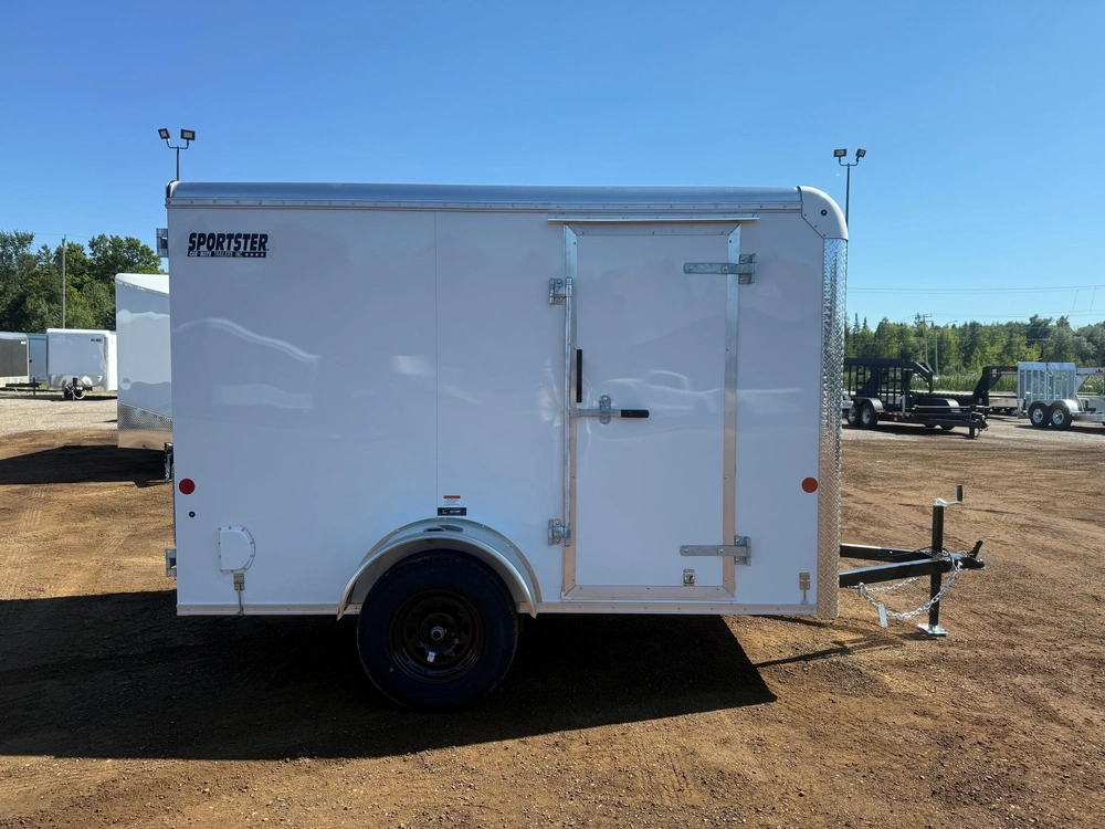 2027 Car Mate Trailers 6x10 Sportster Cargo Trailer alt