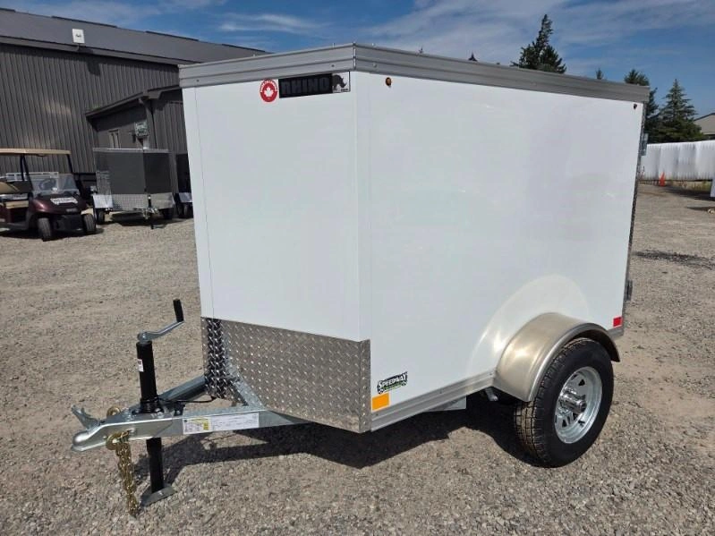 2027 Rhino Galvanized Enclosed 4' X 6' Sa alt