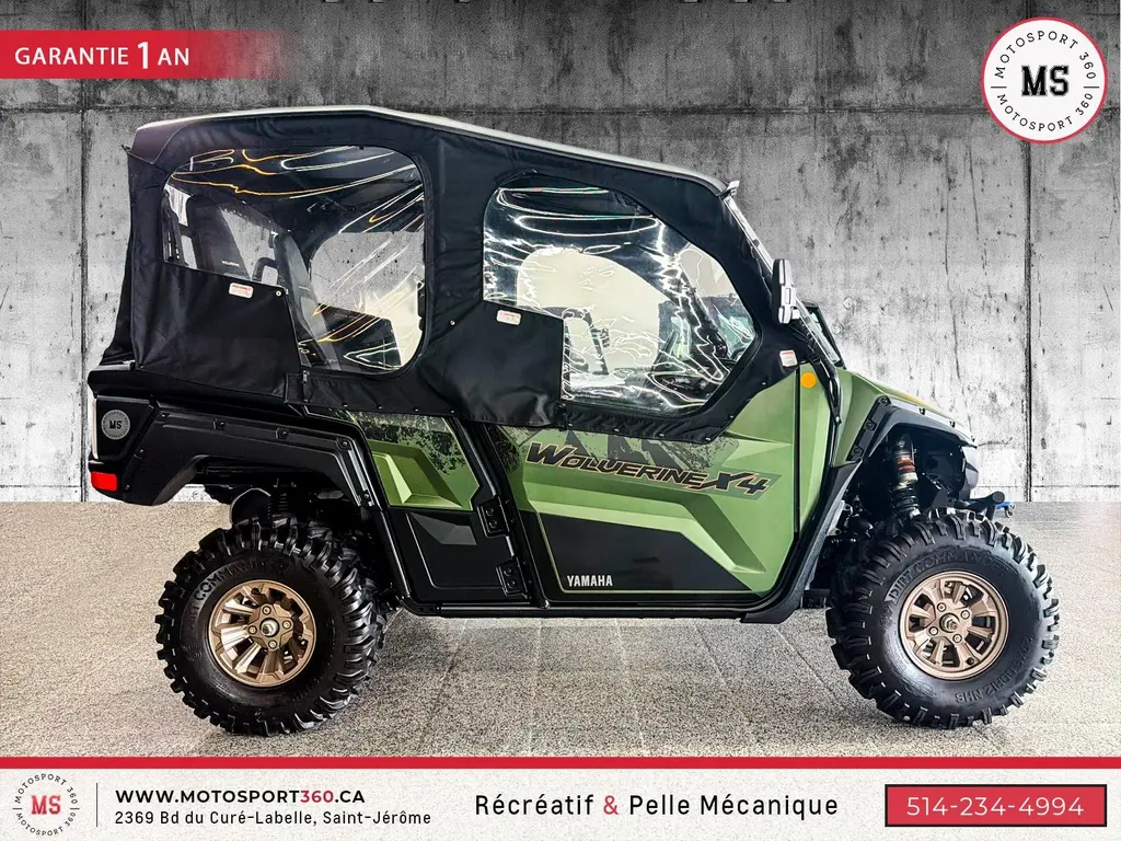 Yamaha WOLVERINE X4 850 FULL FULL EQUIP ! 2021 - CHAUFFAGE + SYSTÈME DE SON