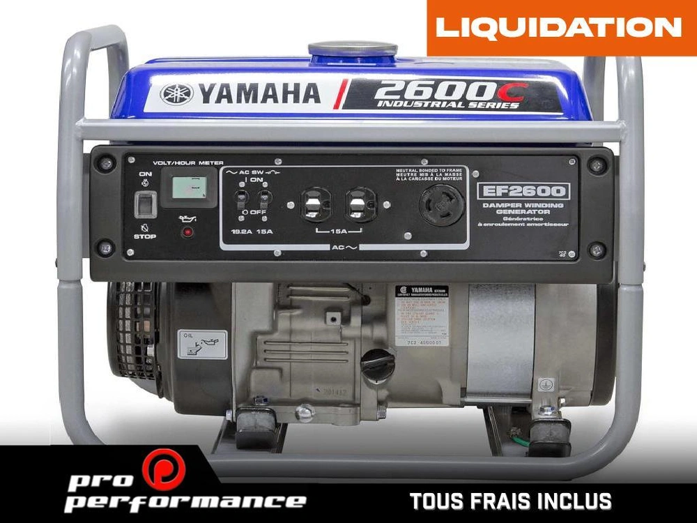 Yamaha Génératrice - Ef26c 2024 alt
