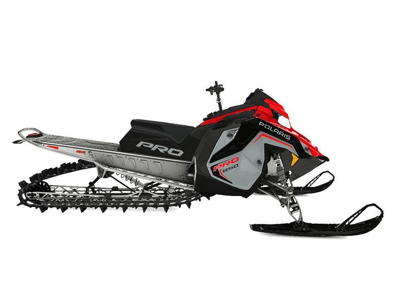 2025 Polaris 850 Pro Rmk 165 Storm Gray / Indy Red alt