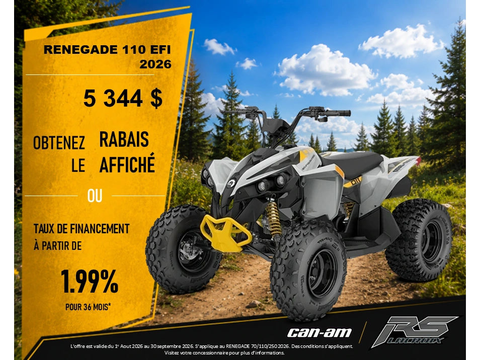 Can-am Renegade 110 Efi 2026 alt