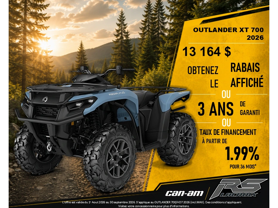Can-am Outlander Xt 700 2026 alt