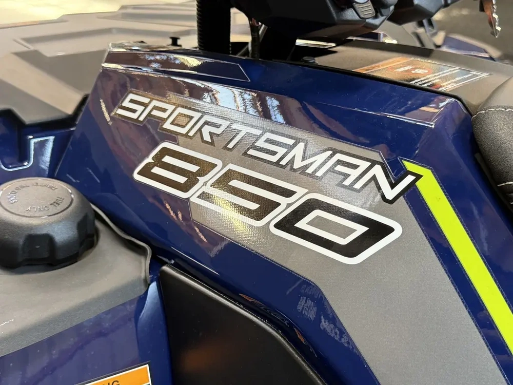2026 Polaris Sportsman 850 Trail Springfield Blue Trail alt