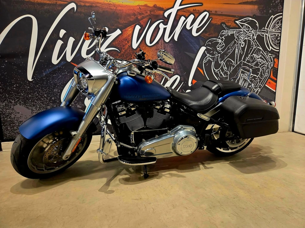 Harley-davidson Softail Fat Boy 115e Anniversaire 2018 alt