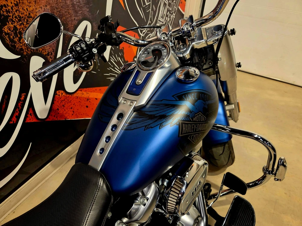 Harley-davidson Softail Fat Boy 115e Anniversaire 2018 alt