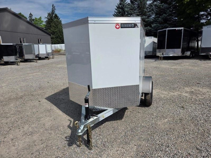 2027 Rhino Galvanized Enclosed 4' X 6' Sa alt