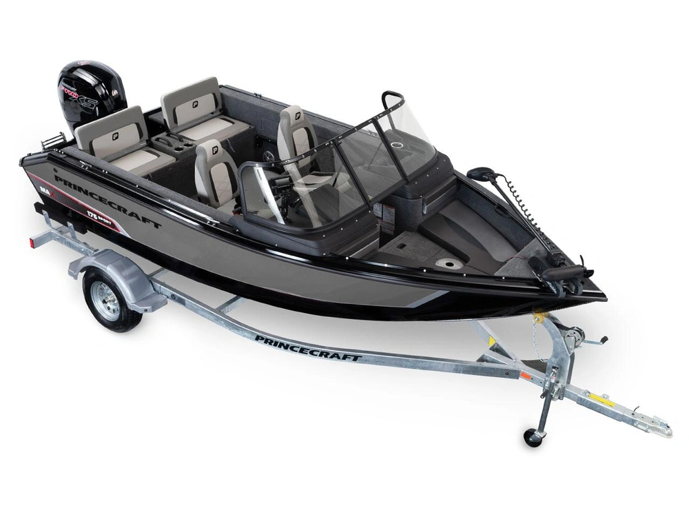2026 Princecraft Sport 175 Max Black - Phantom Grey Stripe alt