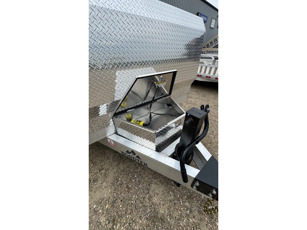 2026 Nordtek Tilt Deck Trailer - 82" X 22' - 16k Double Axle alt