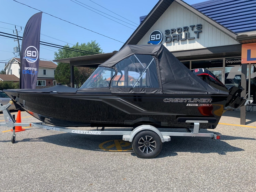 2027 Crestliner 1750 Hawk Wt Jumpseat 115 Pro Xs4 alt