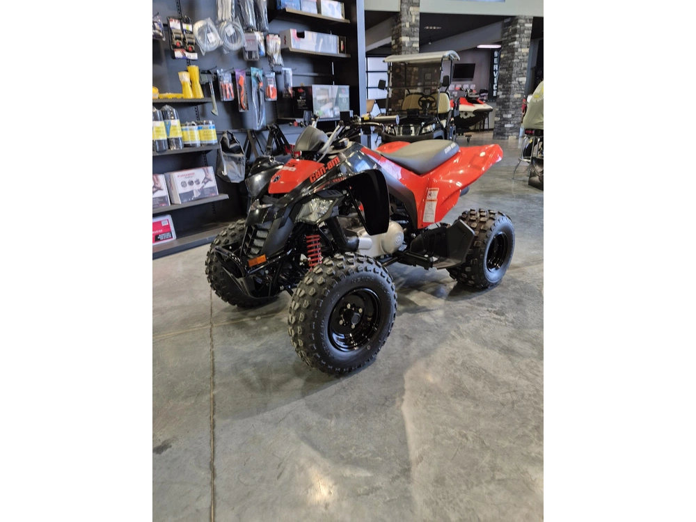 2026 Can-am Ds 250 Black & Can-am Red alt