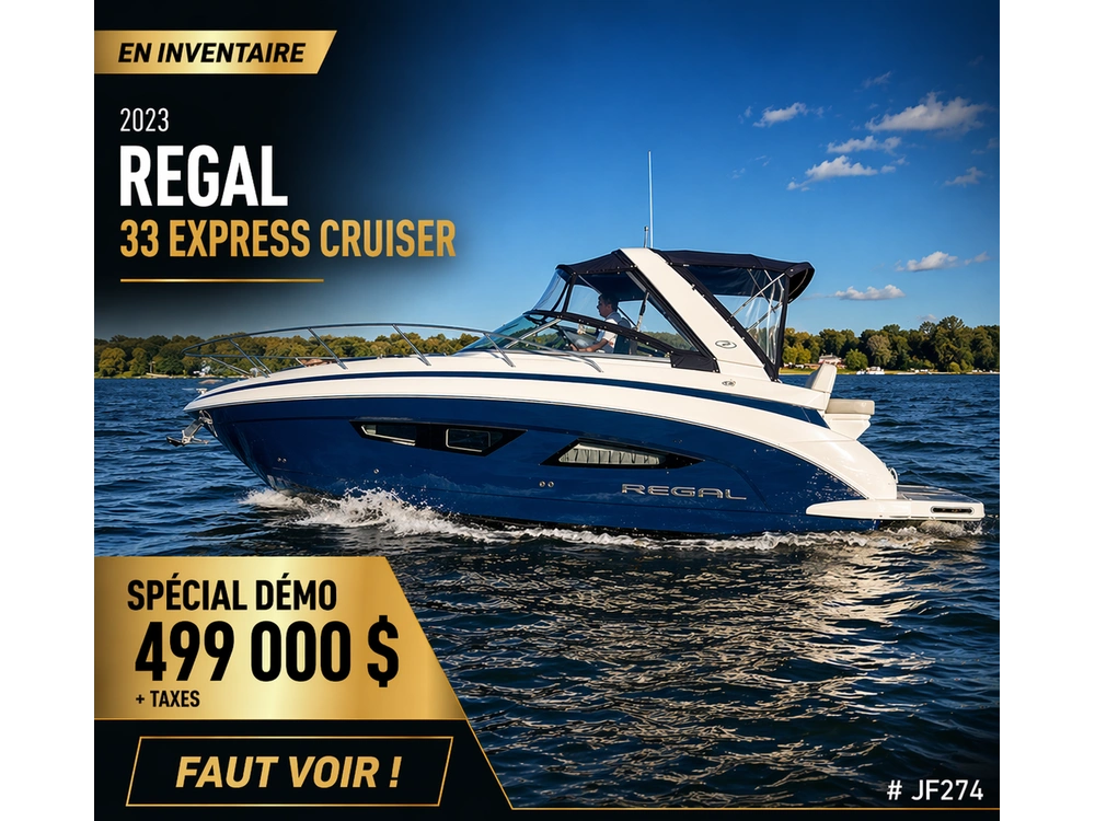 Regal 33 Express Cruiser 2023 alt