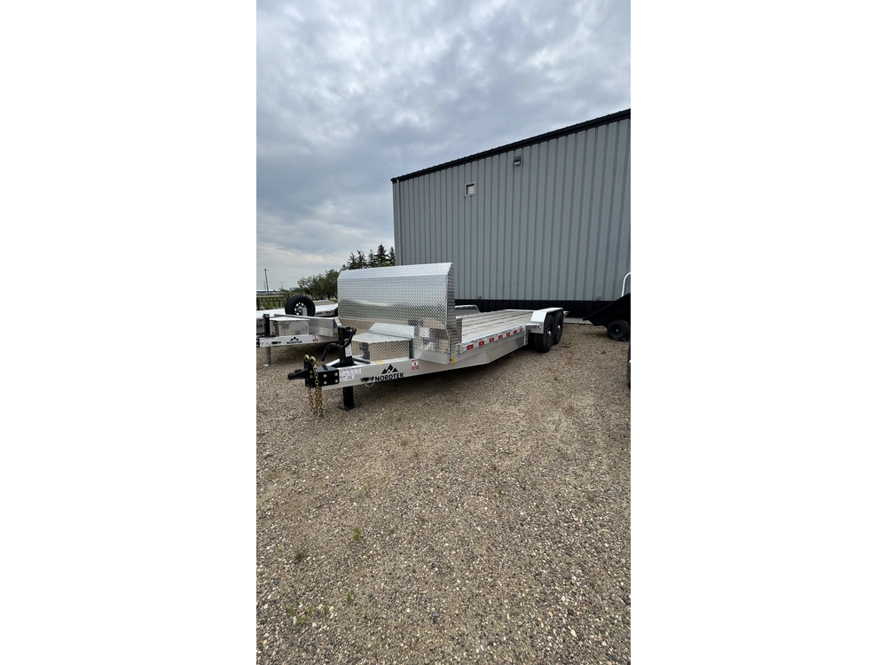 2026 Nordtek Tilt Deck Trailer - 82" X 22' - 16k Double Axle alt