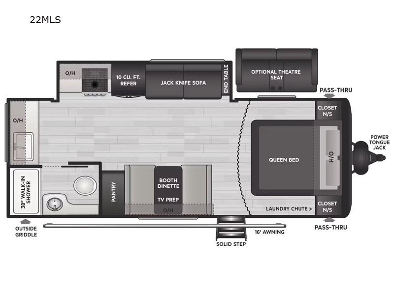 Keystone Rv Hideout 22mls 2023 alt