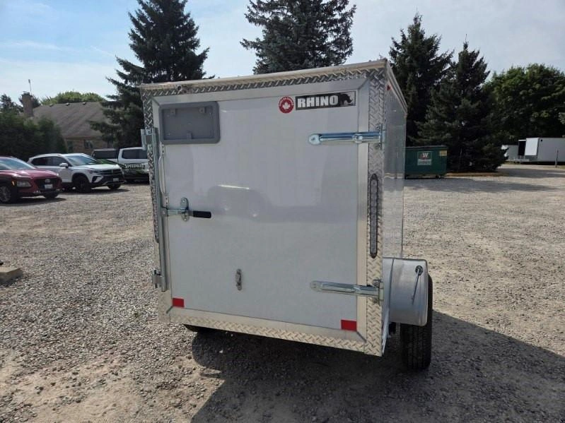2027 Rhino Galvanized Enclosed 4' X 6' Sa alt