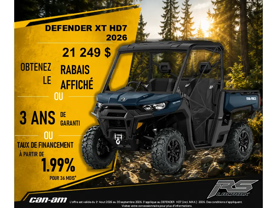 Can-am Defender Xt Hd7 2026 alt