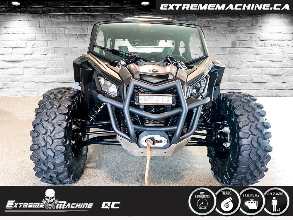 Can-am Maverick Max 1000 X3 Ds Turbo Rr Dps Seulement 2593km - Bcp D'accessoires!!! 2023 alt