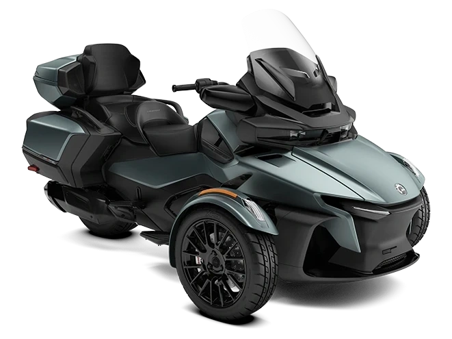 2026 Can-am Spyder Rt Limited Mineral Blue alt